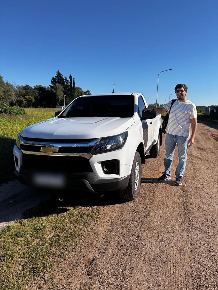 Cliente de AUTO VIEW con su Chevrolet S10